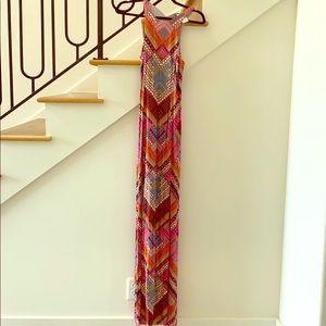 Maxi tribal dress size small
